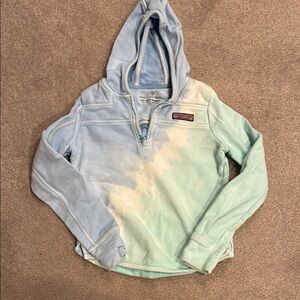Vineyard Vines Kids Blue and White Hoodie